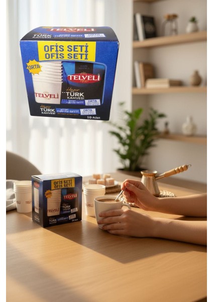 Algo Telveli Telveli Hazır Türk Kahvesi Orta 9 gr 6 Kutu x 10 Adet sk.trh 27 02 2027