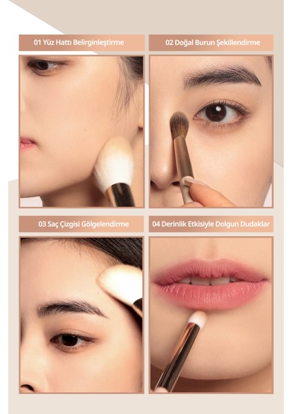 Doğal Gölgelendirme Sunan 3'lü Kontür Paleti Dasıque V Cut Blending Shading (#02 Cool Blending) indirimleri