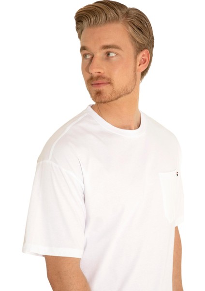 Erkek Comfort Fit Bisiklet Yaka Tişört modelleri