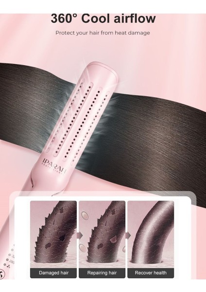 P 118 Titanyum Bukle ve Düzleştirici, Pembe, Saç Şekillendirici modelleri