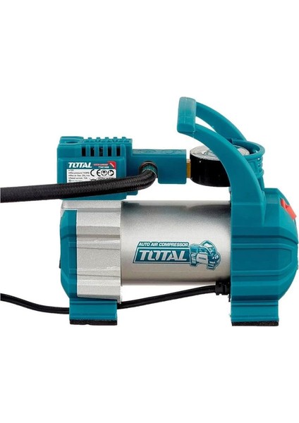 Total TTAC14061 Çakmaklık ve Akü Girişli Araç Kompresörü Lastik Şişirme Oto Hava Pompası 140PSI fiyatları