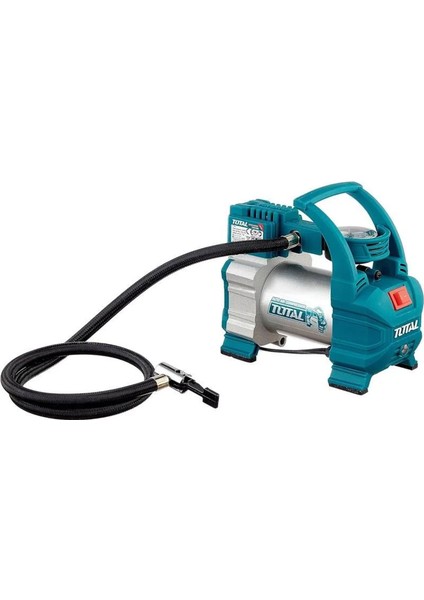 Total TTAC14061 Çakmaklık ve Akü Girişli Araç Kompresörü Lastik Şişirme Oto Hava Pompası 140PSI fırsatları