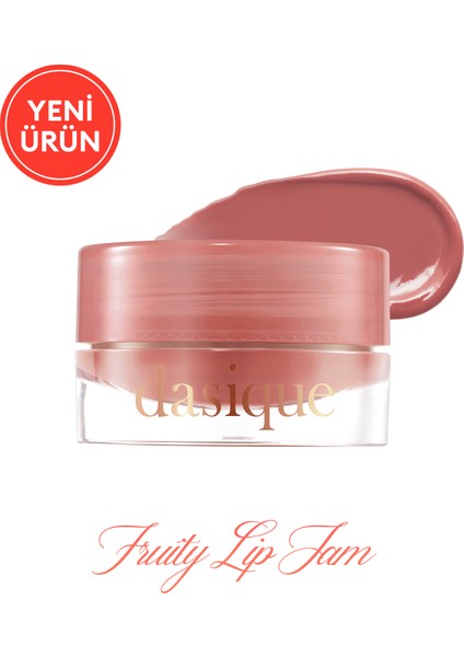 Yoğun Parlaklık Sunan, Meyve Renklerinde Kavanozda Dudak Balmı Dasıque Fruity Lip Jam 12 Jujube Jam