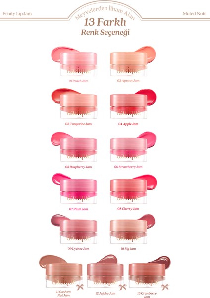 Yoğun Parlaklık Sunan, Meyve Renklerinde Kavanozda Dudak Balmı Dasıque Fruity Lip Jam 13 Cranberry fırsatları