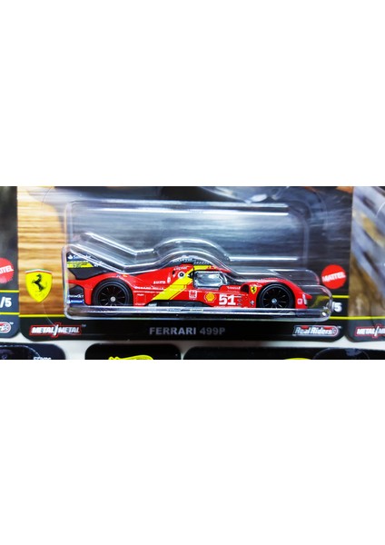 Premium Circuit Legends 5'li Model Araba Seti ( Ferrari, Ford Mustang, Porsche 917, Porsche 911, Subaru) modelleri