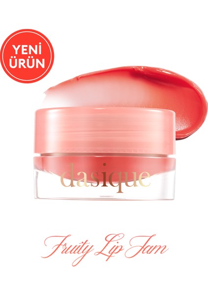 Yoğun Parlaklık Sunan, Meyve Renklerinde Kavanozda Dudak Balmı Dasıque Fruity Lip Jam 03 Tangerine
