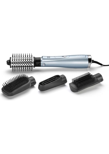 Hava Üflemeli Saç Şekillendirici Set, 1000W, 4 Başlık, Hydro-Fusion Serisi