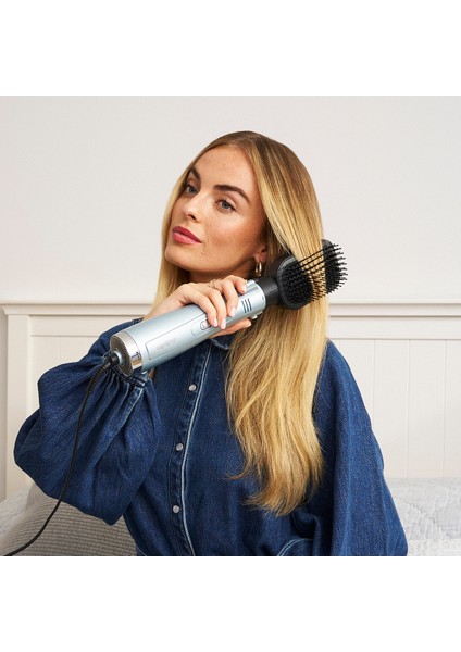 Hava Üflemeli Saç Şekillendirici Set, 1000W, 4 Başlık, Hydro-Fusion Serisi modelleri