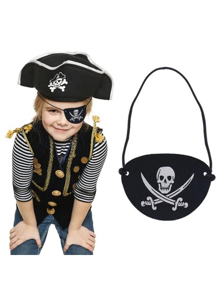 Vinleks Deri Korsan Göz Bandı Göz Maskesi Lastikli fiyatları