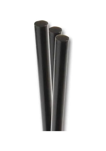 12X300MM Siyah Kalın Çubuk Silikon 1kg - Tamirat ve Sızdırmazlık Için En Kaliteli Silikon