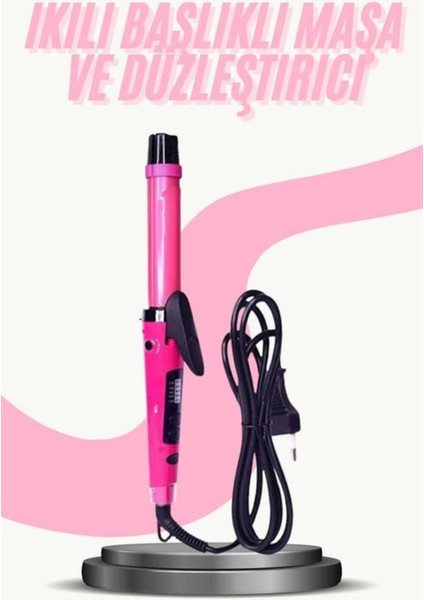 Isı Ayarlı Çok Renkli Saç Düzleştirici ve Maşası, Kolay Kullanım ve Şık Tasarım fiyatları