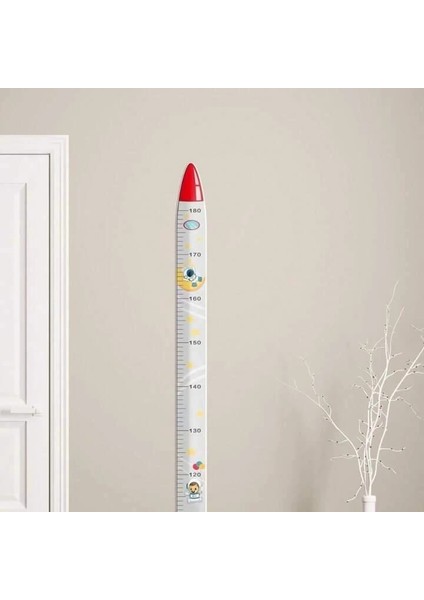 Sevimli Sarı Zürafa Yeşil Dinazor Deniz Kızı Roket Ağaç Boy Ölçüsü Sticker fırsatları