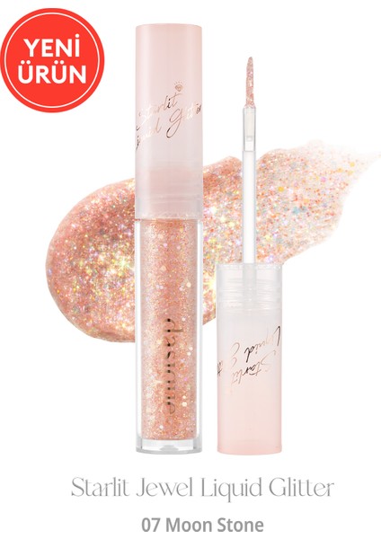 Inci Işıltılı Likit Glitter Dasıque Starlit Jewel Liquid Glitter (#07 Moon Stone)