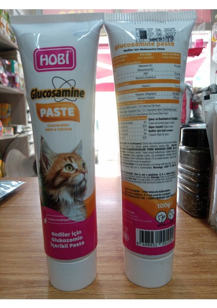 Kediler Için Glukozamin Içerikli Paste 100 Gram