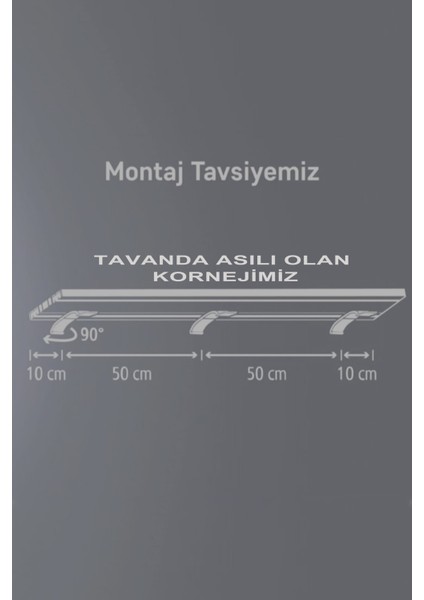 Stor-Zebra Perde Kornije Takma Aparatı Takmatik 15 Adet fiyatları