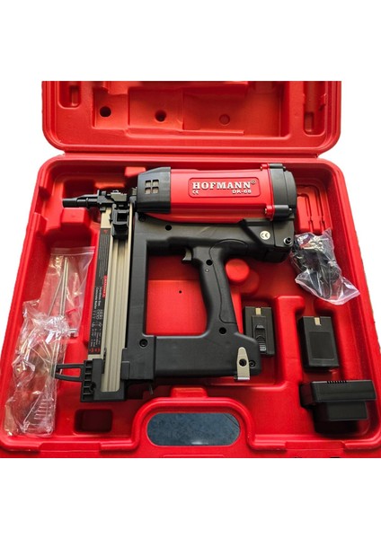 Gazlı DK68 Hafif Başlı Çivi Çakma Tabancası Şarjlı Bataryalı Pnömatik Çivi Çakma Döşeme Makinesi modelleri