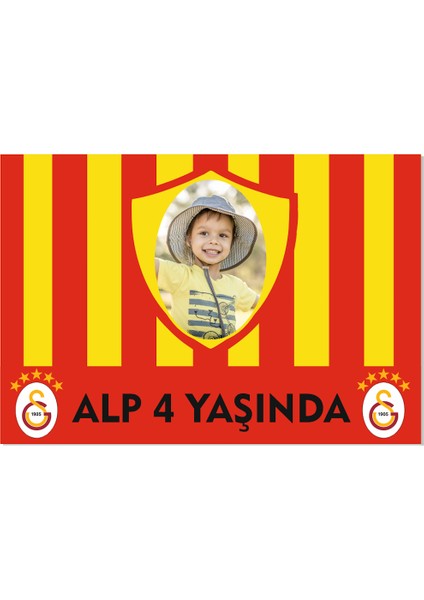 Galatasaray Doğum Günü Konsept Doğum Günü Yazısı Afiş Pankart 35X50 Boyut modelleri