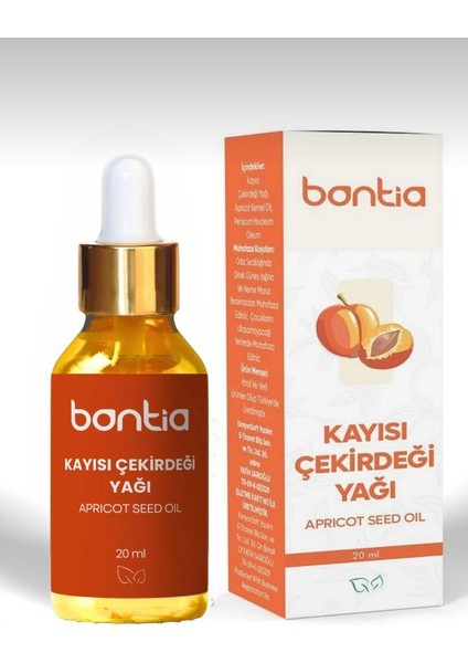 Kayısı Çekirdeği Yağı 20 ml Cilt Bakımı, Göz Altı Morlukları, Kırışıklık ve Saç Için Doğal Yağ fiyatları
