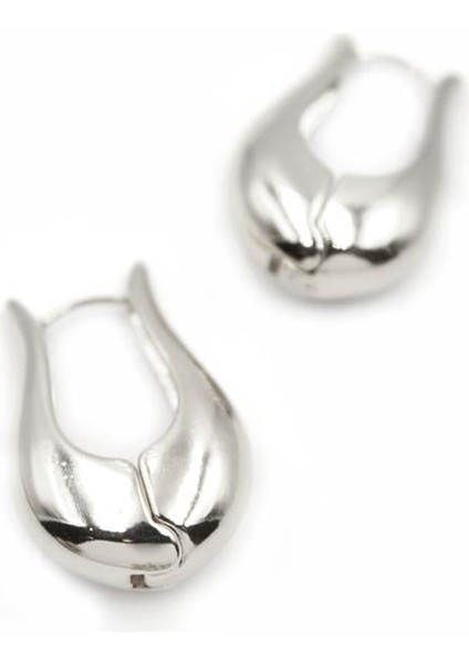 Lale Küpe - Gümüş