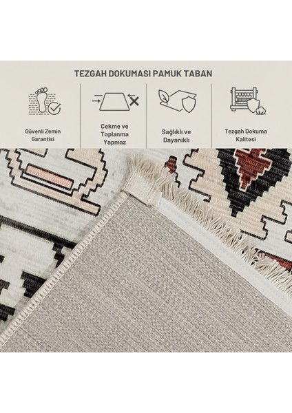 Pamuk Dokuma Taban Kaymaz Yıkanabilir Salon Halısı Mutfak Halısı Koridor Halısı modelleri