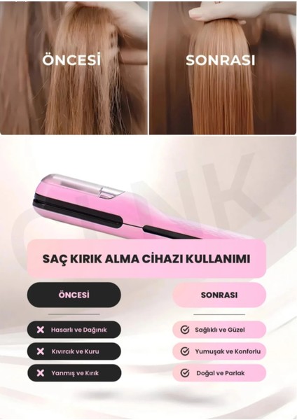 Pembe Saç Kırık Alma Makinesi, Güçlü ve Kolay Kullanım, Çok Renkli fiyatları