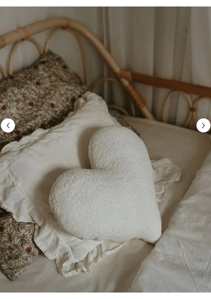 Teddy Kalp Yastık Beyaz