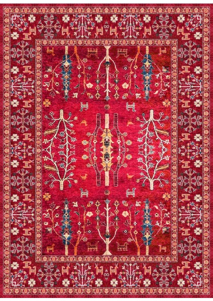 Pamuk Dokuma Taban Kaymaz Yıkanabilir Salon Halısı Mutfak Halısı Koridor Halısı