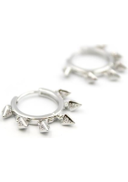 Sallantılı Halka Küpe - Gümüş fiyatları