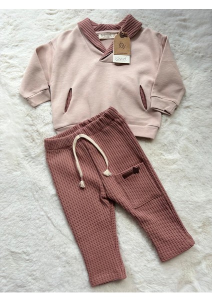 Cepli Kpitone Kapşonlu Ikili Takım