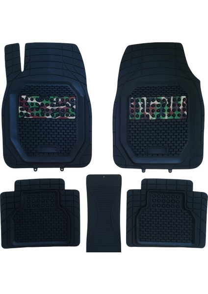 Peugeot 3008 2022 Havuzlu Üniversal Kamufulaj Desenli Pro Soldıer Oto Paspas modelleri