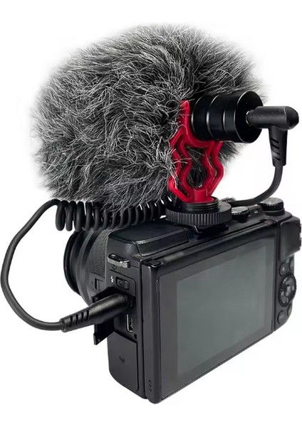 Mm1 Profesyonel Süngerli Kardiyot Condenser Mikrofon, Pro Videomic, iPhone ve Android ile Uyumlu Pro Mikrofon, Kamera, Bilgisayar, Telefon, Tablet Uyumludur, fiyatları