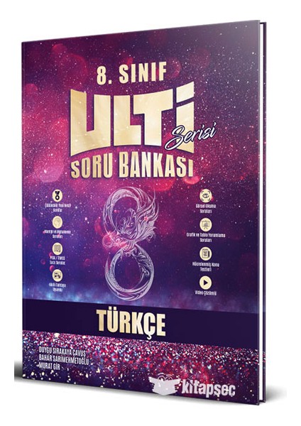 8. Sınıf Lgs Türkçe Ulti Serisi Soru Bankası Ulti Yayınları
