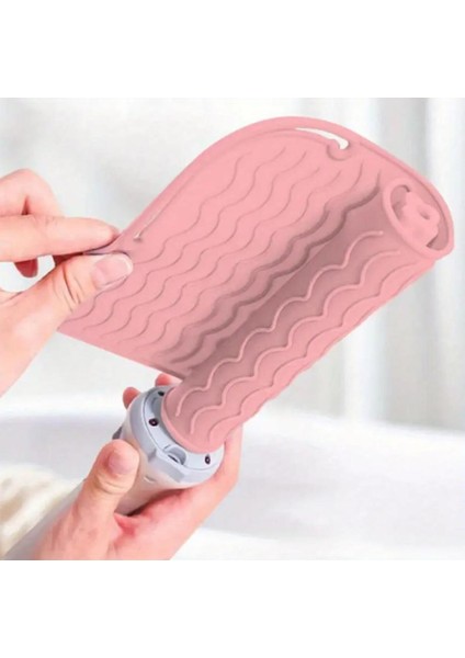 Renkli, Isıya Dayanıklı Silikon Ped, Saç Maşası ve Düzleştirici Için Kullanışlı Mat modelleri