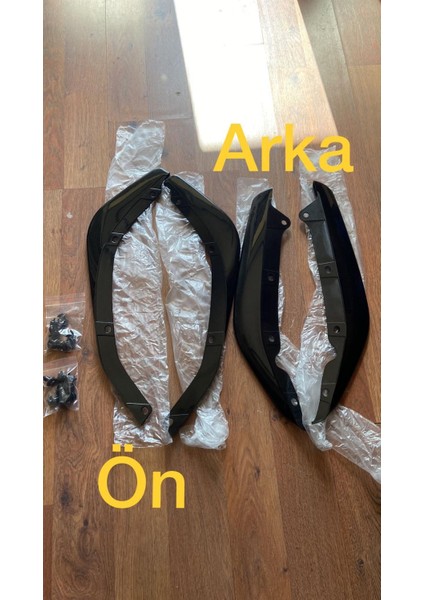 Honda Civic Fc5 Piano Black Ön Arka Flap Seti