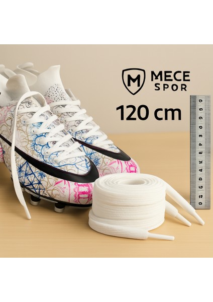 Mece Spor Ayakkabı Bağcık Elastik Beyaz Düz Spor Bağcık – Sneaker ve Günlük Ayakkabı Uyumlu 120CM modelleri