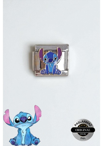 Italyan Stitch Charm Bileklik Charmı Stitch Model 1 Adet