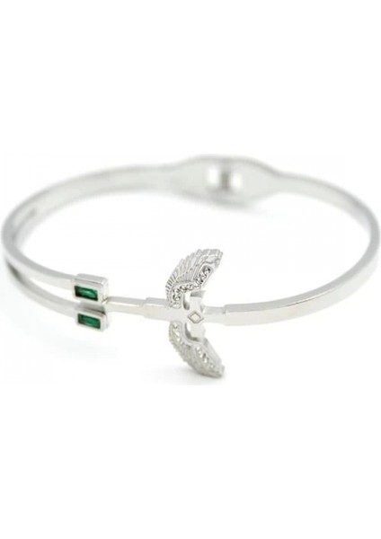 Melek Kanadı Bilezik - Gümüş