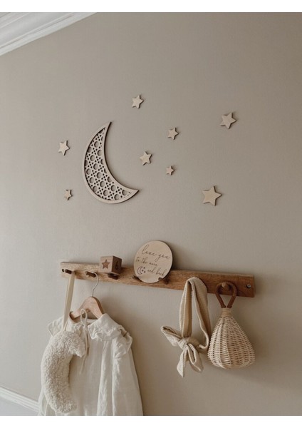 Çocuk Odası Rattan Hilal Yıldız Süsü fırsatları
