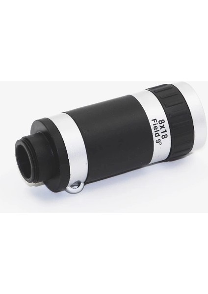 8X18 Zoom Teleskop Telefon Kamera Lensi Mini El Dürbünü