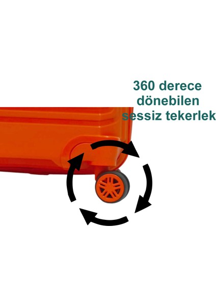 ☾ ✩ 𝐓𝐔̈𝐑𝐊 𝐘𝐈𝐋𝐃𝐈𝐙𝐈 ☾ ✩ Travel Polo Esnek Kauçuk Üstün Kaliteli Orta Boy Valiz 𝟔𝟓 𝐜𝐦 modelleri