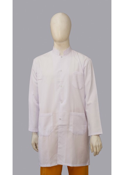 Hakim Yaka Uzun Kol Uzun Boy Doktor Eczene Öğretmen Labratuvar Önlüğü