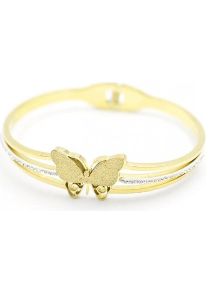 Kelebek Bilezik - Altın