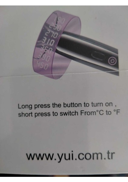 Mor Dijital Hızlı Saç Kıvırıcı Su Dalgası Maşası fiyatları