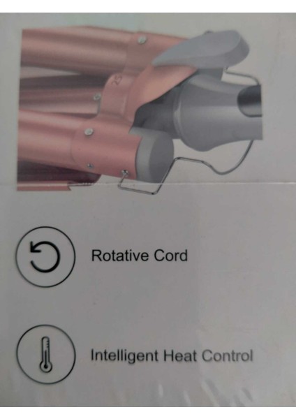 Mor Dijital Hızlı Saç Kıvırıcı Su Dalgası Maşası