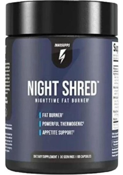 Night Shread Time Fat Burner Zayıflamanıza Incelmenize Gece Takviyesi 60'lı x 1 Adet