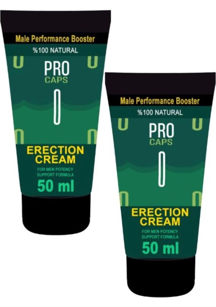 0 (Zero) Erkek Için Sert ve Dik Etkili Masaj ve Bakım Kremi x 2 Ad