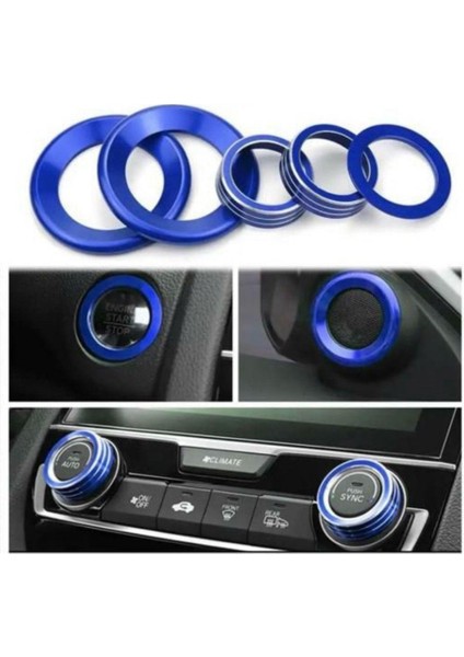 Honda Civic Fc5 Fk7 Mavi Halka Seti