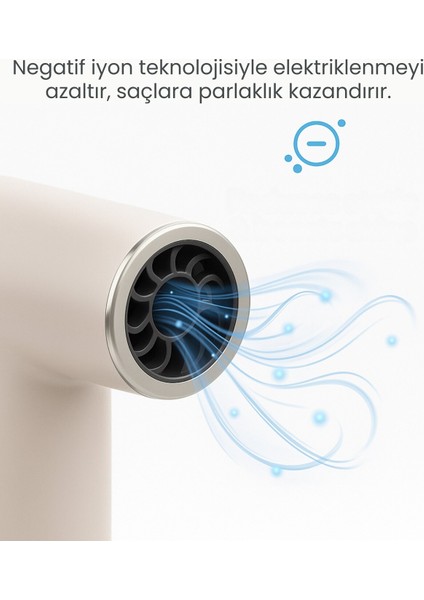 Iyonlu 8'li Saç Kurutma ve Şekillendirme Seti, Pembe