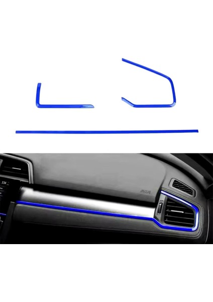 Honda Civic Fc5 Fk7 Mavi Trim Set 5 Parça fiyatları