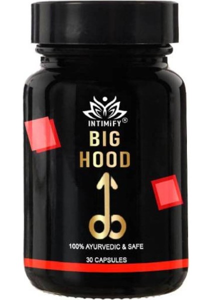 Big Hood Erkekler Için Özel Bölge Büyütücülü Takviye 30'lı x 1 Ad.+Erosel Masaj Yağı indirimleri